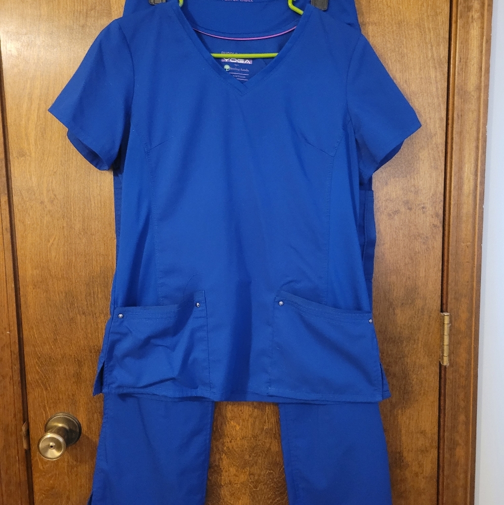 Scrubs Healing Hands Galaxy Medium Set